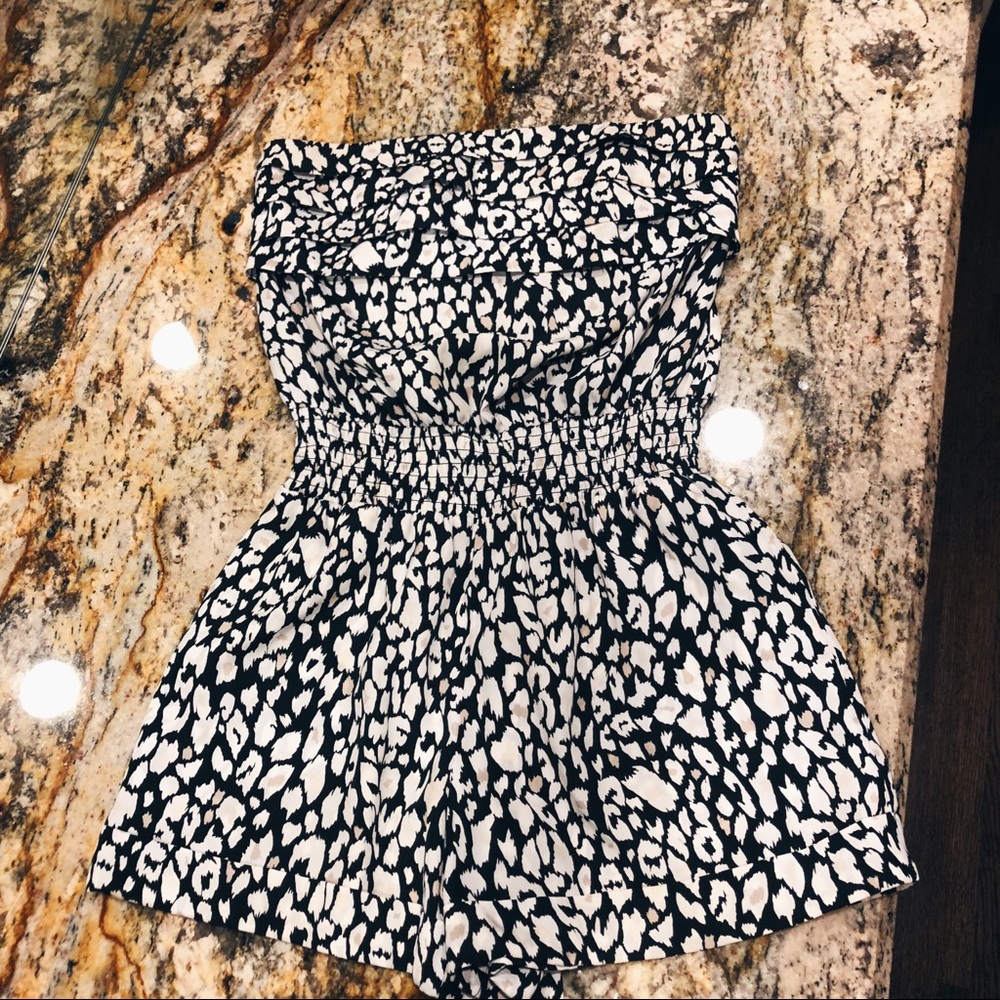Printed Romper